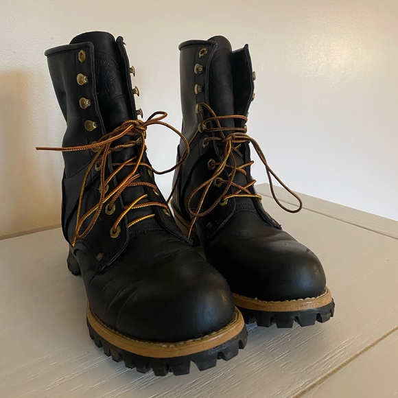 Vintage Georgia Boots - Picture 2 of 11